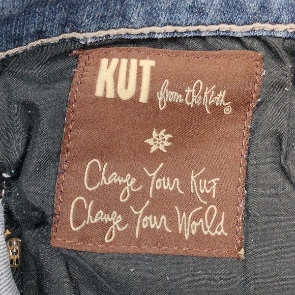 Kut From the kloth women's denim shorts size 6 - Picture 6 of 13
